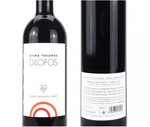 Dilofos 2012 14.5% - Tselepos Labels